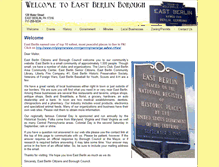 Tablet Screenshot of eastberlinboro.com